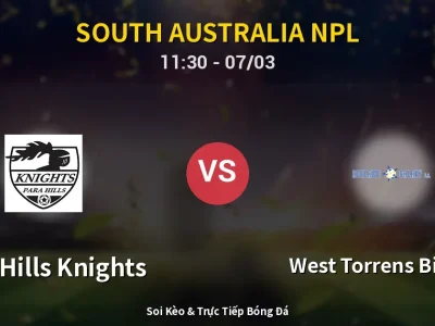 Kết Quả: Para Hills Knights 2-2 West Torrens Birkalla – Highlight & Bàn Thắng | South Australia NPL