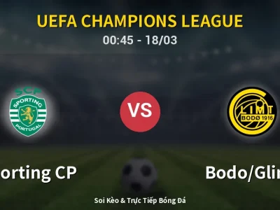 Kết Quả: Sporting CP 5-0 Bodo/Glimt – Highlight & Bàn Thắng | UEFA Champions League