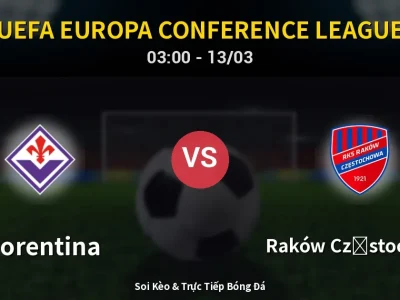 Kết Quả: Fiorentina 2-1 Raków Częstochowa – Highlight & Bàn Thắng | UEFA Europa Conference League