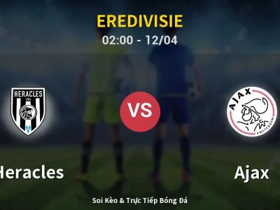 Kết Quả: Heracles 0-3 Ajax – Highlight & Bàn Thắng | Eredivisie
