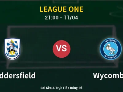 Soi Kèo Huddersfield vs Wycombe – 21:00 11/04 | Nhận Định, Dự Đoán Tỷ Số