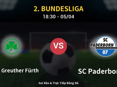 Soi Kèo SpVgg Greuther Fürth vs SC Paderborn 07 – 18:30 05/04 | Nhận Định, Dự Đoán Tỷ Số