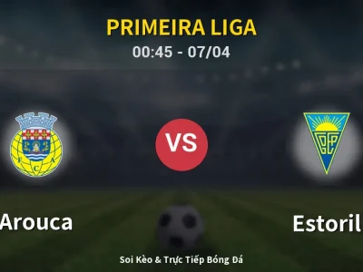 Kết Quả: Arouca 3-2 Estoril – Highlight & Bàn Thắng | Primeira Liga
