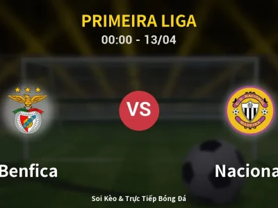 Kết Quả: Benfica 2-0 Nacional – Highlight & Bàn Thắng | Primeira Liga