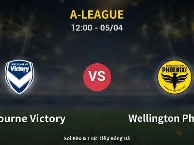 🔴 Trực Tiếp: Melbourne Victory 0-0 Wellington Phoenix – Link Xem A-League (Full HD)