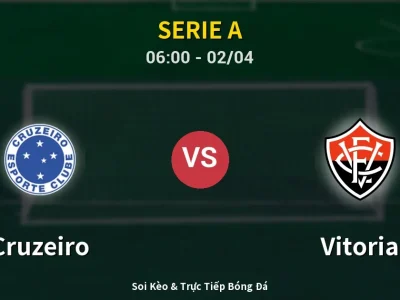Kết Quả: Cruzeiro 3-0 Vitoria – Highlight & Bàn Thắng | Serie A