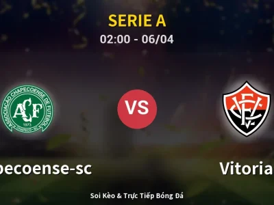 Kết Quả: Chapecoense-sc 1-1 Vitoria – Highlight & Bàn Thắng | Serie A
