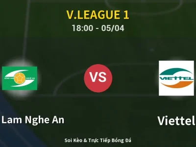 Soi Kèo Song Lam Nghe An vs Viettel – 18:00 05/04 | Nhận Định, Dự Đoán Tỷ Số