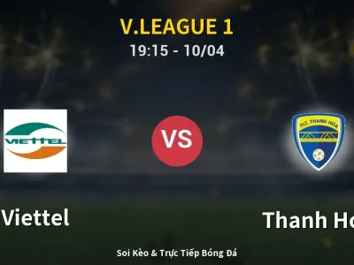 Kết Quả: Viettel 1-0 Thanh Hóa – Highlight & Bàn Thắng | V.League 1