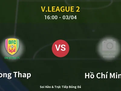 Kết Quả: Dong Thap 3-1 Hồ Chí Minh II – Highlight & Bàn Thắng | V.League 2