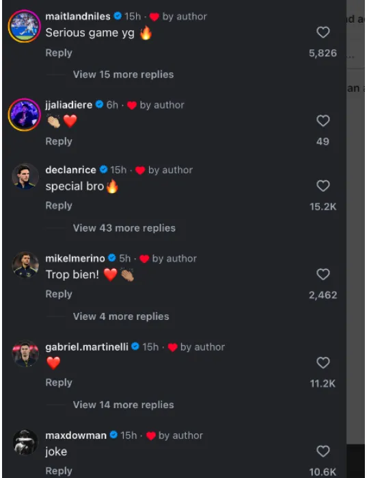 Ethan Nwaneri nhận mưa lời khen sau màn ra mắt ấn tượng 1 Ethan Nwaneri nhận mưa lời khen sau màn ra mắt ấn tượng 1