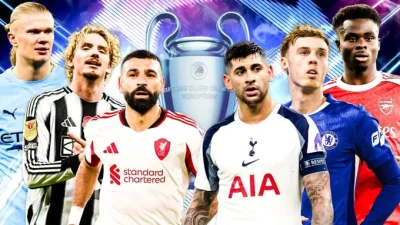 Chấn Động: 5 Đội Anh Thống Trị Vòng Phân Hạng Champions League, Arsenal Toàn Thắng 8 Trận 1