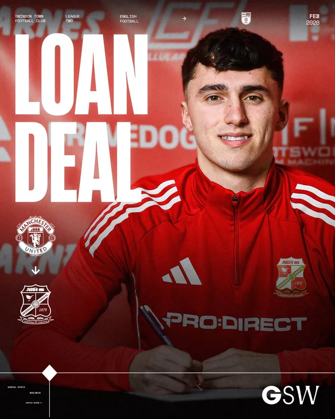 Scanlon hoàn tất việc gia nhập Swindon Town chỉ vài giây trước khi hạn chót của kỳ chuyển nhượng mùa đông đóng cửa