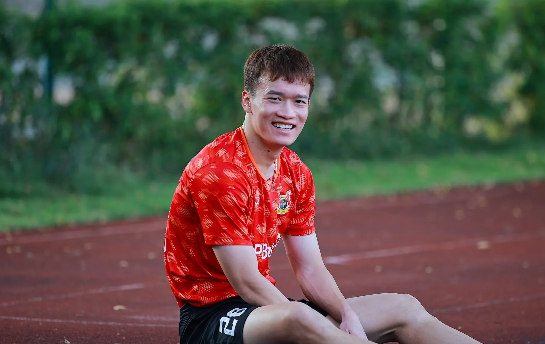 Hoàng Đức có thể trở lại thi đấu sau chấn thương - Ảnh: Ninh Bình FC.